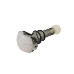 META Cannabis Co. Wonderland Glass Pipe - Black/White