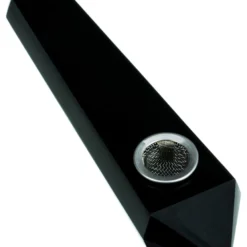 DankStop "Yin" Quartz Crystal Stone Pipe