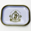 Zig Zag Classic Rolling Tray - Black [Small]