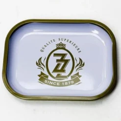 Zig Zag Classic Rolling Tray - Black [Small]